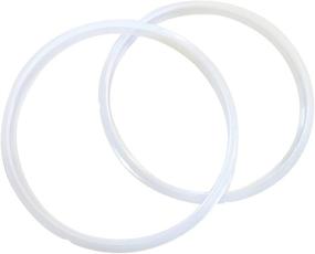 img 1 attached to 🍲 Twin Pack: 2 Sealing Rings for Cuisinart CPC-SR600 Pressure Cooker Parts | Compatible with 6 Quart Cookers like CPC-600 and CPC-900 | Not Official Cuisinart Product