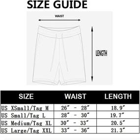 img 1 attached to EVERWORTH Men's Workout Boxing Shorts - Running Short Pants for Bodybuilding & Jogging