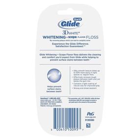 img 2 attached to 🦷 Enhance Your Smile with Oral-B Glide 3D White Whitening plus Scope Radiant Mint Flavor Floss