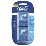 🦷 enhance your smile with oral-b glide 3d white whitening plus scope radiant mint flavor floss logo