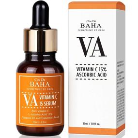 img 3 attached to 🍊 15% L-Ascorbic Acid Vitamin C Facial Serum with Vitamin B5 - Fades Age Spots, Smooths Fine Lines, Diminishes Dark Spots - Pore Refining, Resurfacing - 1 Fl Oz (30ml)