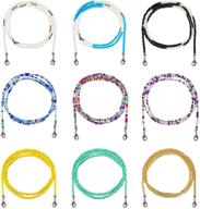 👓 shiwe colorful necklace eyeglass anti-loss for stylish, practical accessory logo