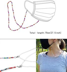 img 3 attached to 👓 SHIWE Colorful Necklace Eyeglass Anti-Loss for Stylish, Practical Accessory