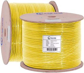 img 3 attached to CAT6A Plenum (CMP) 1000Ft Bulk Ethernet Cable Industrial Electrical