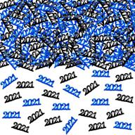 черно-синие украшения confetti 2021 логотип