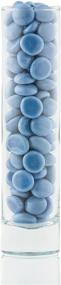 img 1 attached to 💎 Vibrant Periwinkle Blue Glass Gems: Non-Toxic, Lead-Free Vase Filler, Table Scatter, Aquarium Decor - 5 lbs