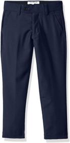 img 1 attached to 👖 Isaac Mizrahi Blend Black Husky Boys' Pants: Superior Style and Fit