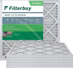 img 4 attached to FilterBuy 10X10X1 Pleated Furnace Filters Filtration for HVAC Filtration