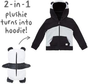 img 2 attached to 🐻 Cubcoats: Transforming Sweaters with Plushie Characters for Boys - Hoodies and Sweatshirts