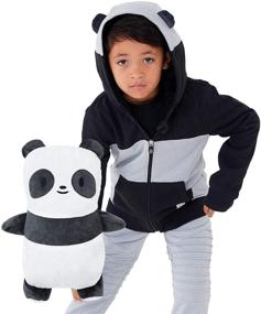 img 4 attached to 🐻 Cubcoats: Transforming Sweaters with Plushie Characters for Boys - Hoodies and Sweatshirts