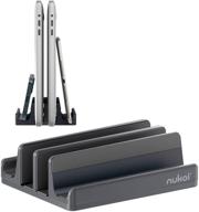 vertical laptop stand spacemax adjustable tablet accessories logo