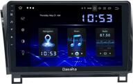 🚗 dasaita 10.2" touch screen android 10.0 car stereo for toyota tundra 2007-2013 & sequoia 2008-2018: gps, bluetooth, carplay, android auto logo