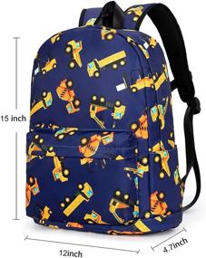 img 3 attached to Preschool Backpack Kindergarten Elementary Schooler Backpacks for Kids' Backpacks