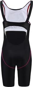 img 1 attached to Chrysea Racerback Athletic One Piece Swimsuits