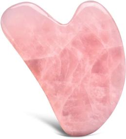 img 4 attached to 🌿 Gua Sha Scraping Massage Stone - SereneLife SLJDMSGST10: Enhance Beauty and Treat Trigger Points with Natural Crystal Jade for Face & Body Massager - Heart-Shape Facial Lifting Tool for Skin Care