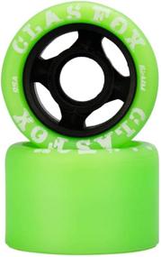 img 3 attached to 🛼 Enhance Your Skating Experience with CLAS FOX Replacement Roller Skate Wheels - Set of 8 High-Speed Quad Wheels