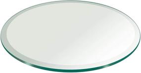 img 4 attached to Glass Tempered Beveled Fab Mirror Furniture