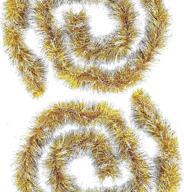 lelecat christmas garland decoration holiday seasonal decor in wreaths, garlands & swags logo