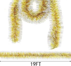 img 3 attached to LeleCAT Christmas Garland Decoration Holiday Seasonal Decor in Wreaths, Garlands & Swags