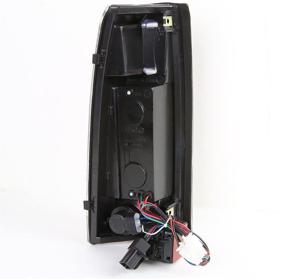 img 1 attached to 🚗 Chevy C/K Series Chrome Clear Lens LED Tail Light - DNA TL-C10-LED-CH-CL