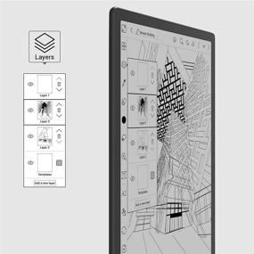 img 3 attached to 📱 BOOX Max Lumi 13.3 планшет с электронной бумагой, фронтальной подсветкой, Android 10, считыванием отпечатков пальцев, 207 точек на дюйм, Bluetooth 5.0, цифровым дисплеем 4G 64ГБ