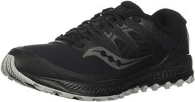 img 4 attached to Saucony Peregrine Black Blue 8Medium Men's Shoes