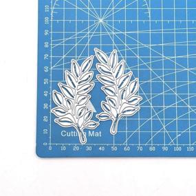 img 3 attached to 🍃 Enhance Your Crafts with FUGUT 2-Piece Leaf Cutting Dies Stencil – Perfect for DIY Scrapbooking and Card Making!