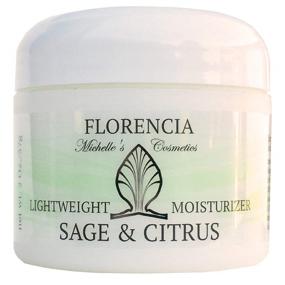 img 4 attached to 🌿 Florencia Sage & Citrus Lightweight Moisturizer: Oil-Free Hydrating Face Cream for Sensitive, Oily, Acne-Prone Skin – Plant-Based & Fast Absorbing