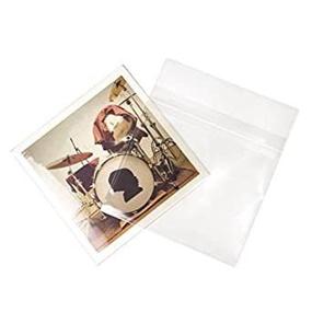img 1 attached to Упаковка из 100 прозрачных конвертов для альбомов 7 3/8" x 7" с защитным замыканием - улучшенный SEO