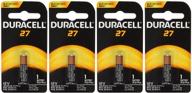 duracell mn27bpk: watch, electronic, and keyless entry battery pack - 12v alkaline (4 batteries) logo