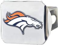 fanmats 22555 hitch denver broncos logo