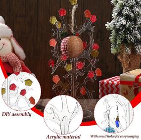 img 2 attached to 12-Inch Plastic Money Tree Centerpiece: Festive Gumdrop Tree Party Favor for DIY Chewing Gum Ornaments - Clear Plastic Gumdrop Trees Christmas Holiday Decoration (1 Piece)