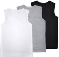 👕 jisen men's sleeveless elastic cotton t-shirt - optimized for shirts in men's clothing logo