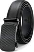 ratchet belts adjustable leather sliding men's accessories in belts logo
