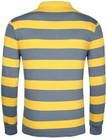 img 1 attached to Lars Amadeus Pullover Sleeve Striped