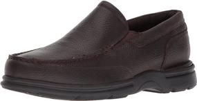 img 4 attached to Rockport Mens Eureka Oxford Black Men's Shoes for Loafers & Slip-Ons