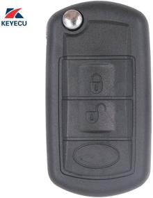 img 1 attached to Enhanced Keyecu 315MHz PCF7941 Replacement Flip Remote Car Key Fob for LR3 Range Rover Sport 2005-2011 | FCC ID: NT8-15K6014CFFTXA