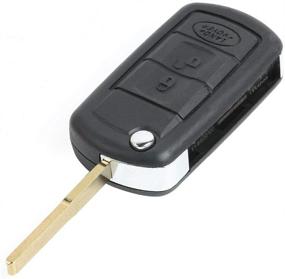 img 2 attached to Enhanced Keyecu 315MHz PCF7941 Replacement Flip Remote Car Key Fob for LR3 Range Rover Sport 2005-2011 | FCC ID: NT8-15K6014CFFTXA