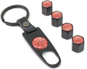 img 4 attached to INCART Universal Steel Keychain Basketball