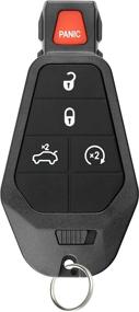 img 4 attached to Удобный и продвинутый бесключивый пульт управления KeylessOption для Dodge Chrysler Jeep: стартер, сигнализация и автомобильный брелок.