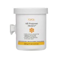 gigi micro all purpose honee formula 8oz jar (2 pack): the ultimate hair removal solution logo