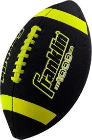 img 4 attached to 🏈 Franklin Sports Junior Size Football - Grip-Rite Youth Footballs with Extra Grip Synthetic Leather: Ideal for Kids