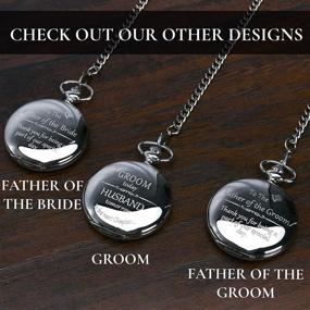 img 1 attached to 🎁 Father Groom Gift Pocket Wedding: An Unforgettable Token of Appreciation