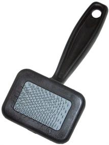 img 1 attached to Intrepid International Hook & Loop Cleaning Brush with Durable Plastic Handle: A Must-Have for Effective Cleaning