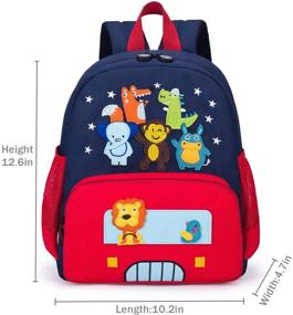 img 3 attached to 🎒 Ultra-Durable Willikiva Backpack: Waterproof Design for Toddlers in Preschool