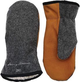 img 2 attached to Charcoal Men's Accessories and Gloves & Mittens: Stormy Kromer Tough Mittens