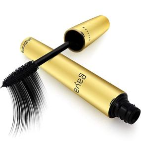 img 4 attached to 🐰 Cruelty Free Vegan Mascara - Gentle Formula for Sensitive Eyes, Boosts Length and Volume - Achieve Long, Natural-Looking Eyelashes - Black