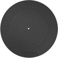 electrohome turntable platter mat - high durability black silicone design for vinyl record players (pentrp) logo
