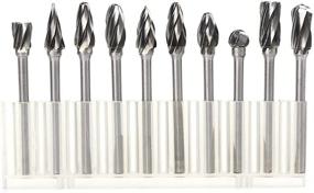 img 4 attached to OSIDU Carbide Burr Set Woodworking