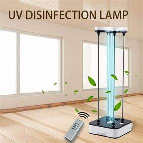 img 3 attached to 🔆 BEWITU 36W UVC Light UV Germicidal Lamp: Effective Room Sanitizer with Ozone & Remote Controller - Ideal for Car, Living Room, Bedroom, Kitchen, Hotel & Pet Area
